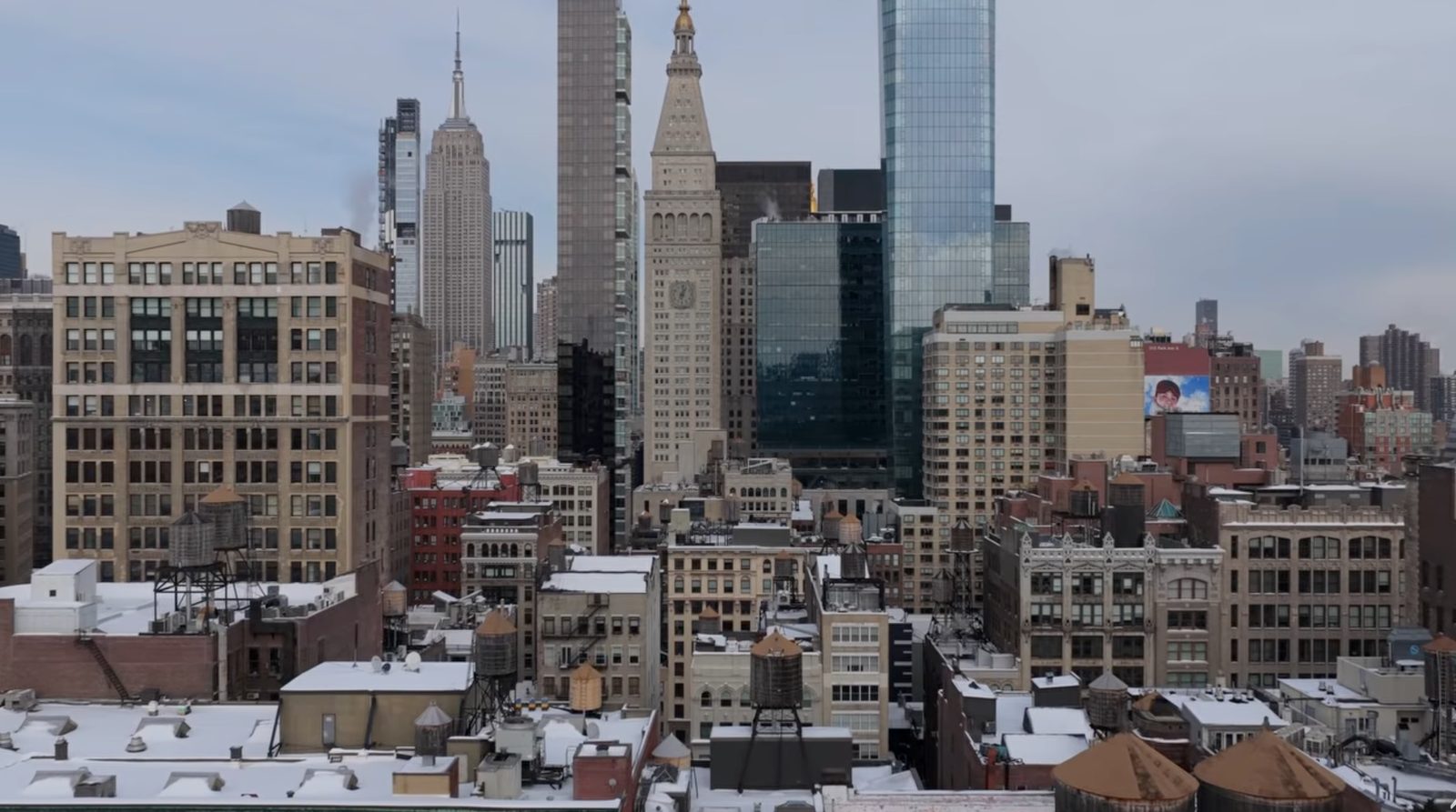 Commercial rooftop in New York City